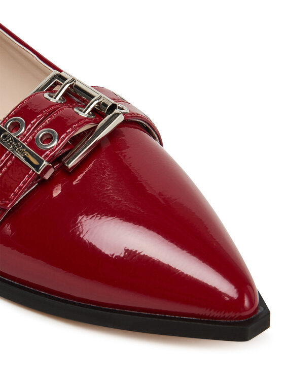 Buffalo Buffalo Baleriny Marly Ankle 1621027 Czerwony