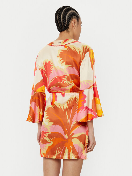 Maaji Maaji Rochie de vară Jungle Palm PT2472CPO007 Portocaliu Regular Fit