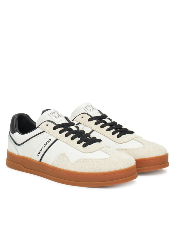 Tommy Jeans Tommy Jeans Tenisice The Greenwich Leather EM0EM01587 Écru