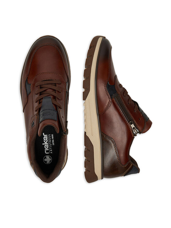 Rieker Rieker Sneakersy B9301-25 Brązowy