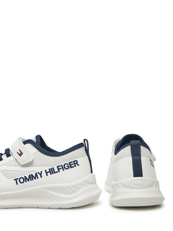 Tommy Hilfiger Tommy Hilfiger Tossud Low Cut Lace-Up/Velcro Sneaker T1B9-33868-1756 S Valge