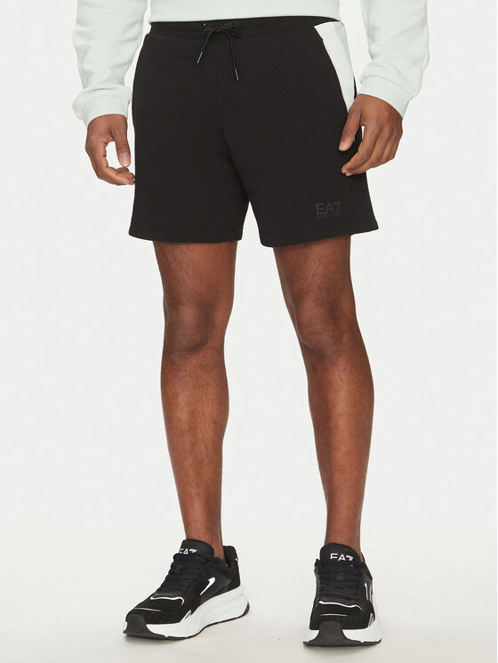 EA7 Emporio Armani EA7 Emporio Armani Pantalon scurți din material 7M000269 AF12451 UC001 Negru Regular Fit