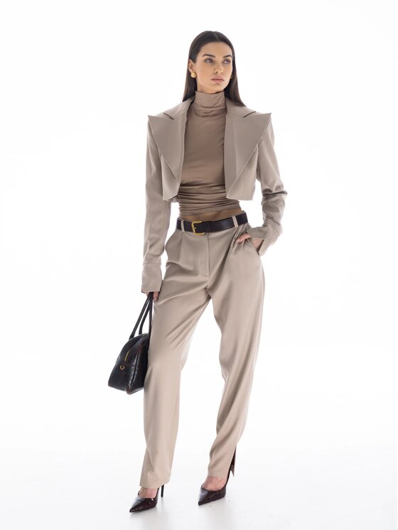 MANDRAGORA MANDRAGORA Blusa Naia Crema Regular Fit