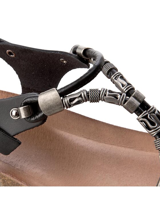 Porronet Porronet Сандали WP0-2217 Черен