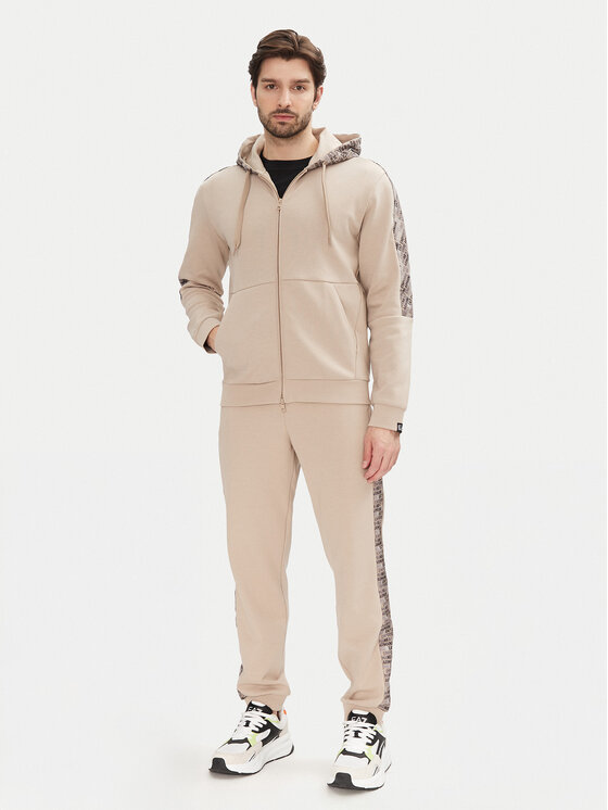 EA7 Emporio Armani EA7 Emporio Armani Majica dugih rukava 7M000209 AF12660 U6155 Bež Regular Fit