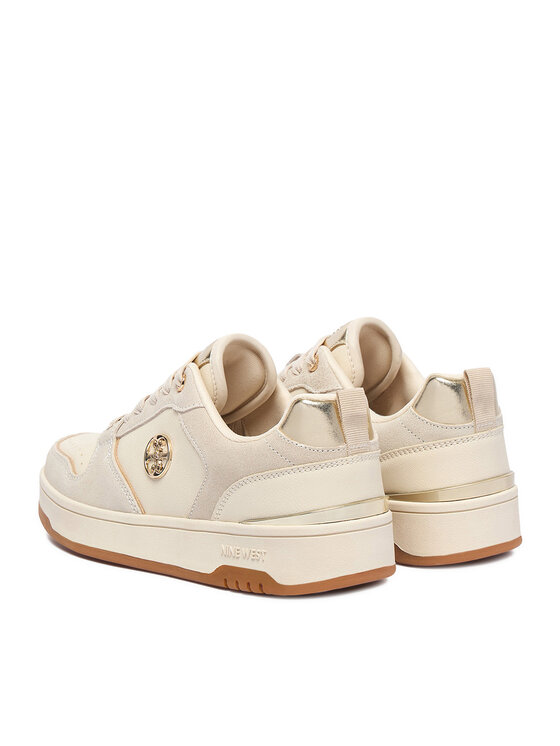 Nine West Nine West Sneakersy EO-RLY-N2601 Kremowy