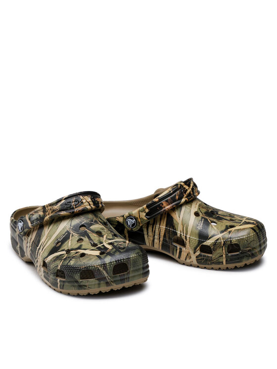 Crocs Crocs Șlapi Classic Realtree 12132 Verde