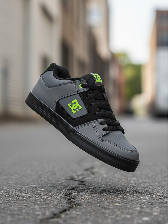 DC Shoes DC Shoes Sneakersy EO-PURE DC01782028 Sivá
