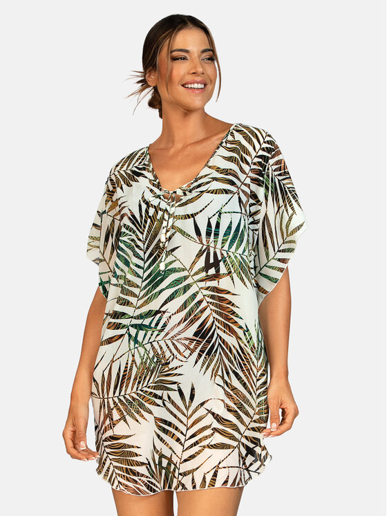 Feba Feba Vestito da spiaggia F122A Beige