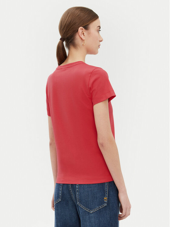 PINKO PINKO Majica 100355 A2HN Rdeča Regular Fit