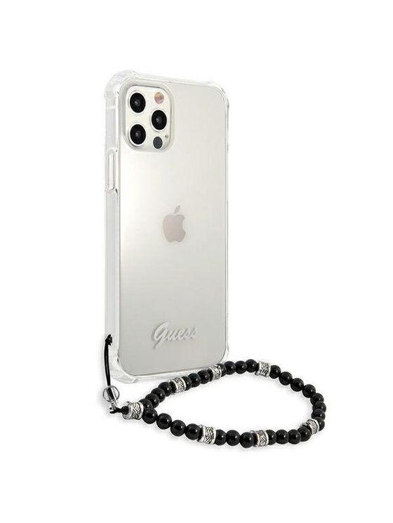 Guess Guess Etui na telefon Hardcase Pearl Czarny