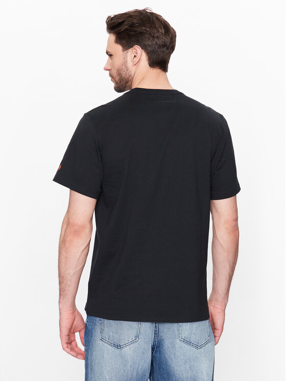 Converse Converse T-Shirt Cloud Sky 10024587-A02 Μαύρο Standard Fit