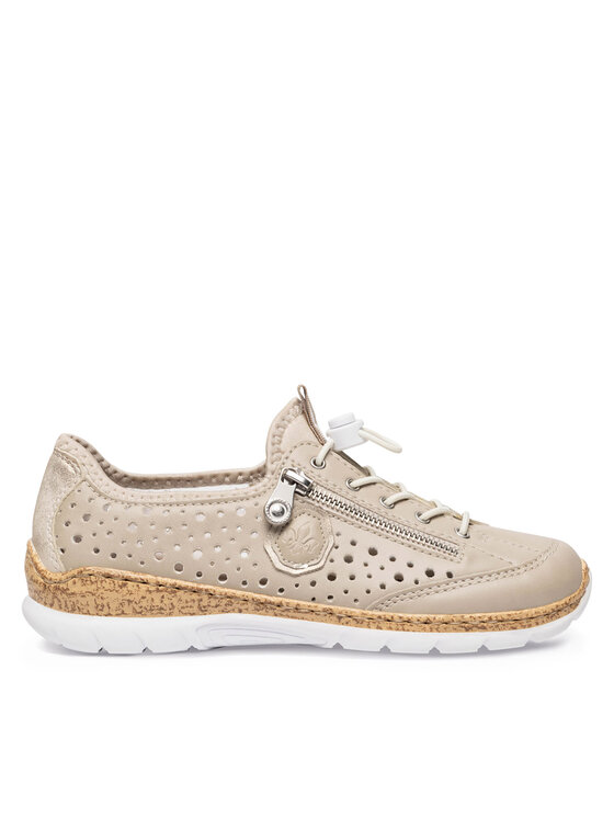 Rieker Rieker Pantofi N42P6-62 Bej