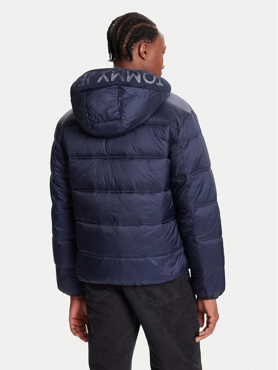 Tommy Jeans Tommy Jeans Zimska jakna DM0DM22044 Tamnoplava Regular Fit