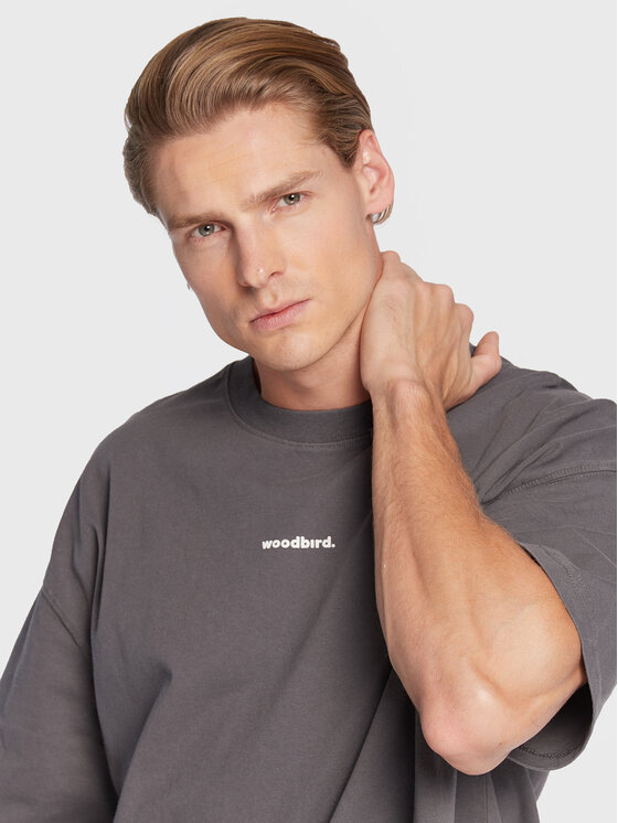 T-shirt Bose Mock 2246-403 Grigio Boxy Fit