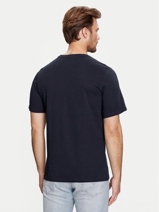 Jack&Jones Jack&Jones Majica Jprblaalfie 12259673 Mornarsko modra Regular Fit