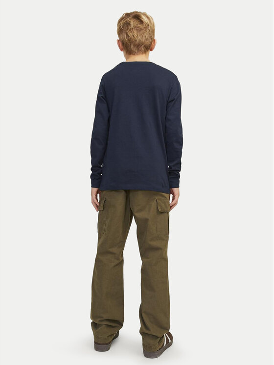 Jack & Jones Junior Jack & Jones Junior Bluză Logo 12258880 Bleumarin Regular Fit
