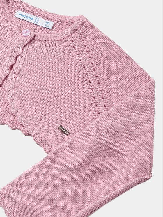 Mayoral Mayoral Bolero jaciņa 306 Rozā Regular Fit