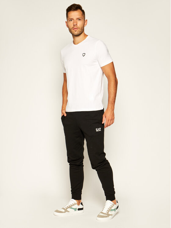 T-shirt 8NPTL8 PJ03Z 1100 Bianco Slim Fit