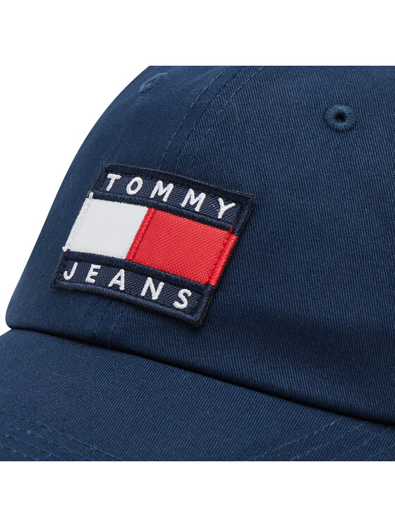 Tommy Jeans Tommy Jeans Nokamüts Tjm Hertage Cap AM0AM07950 Tumesinine
