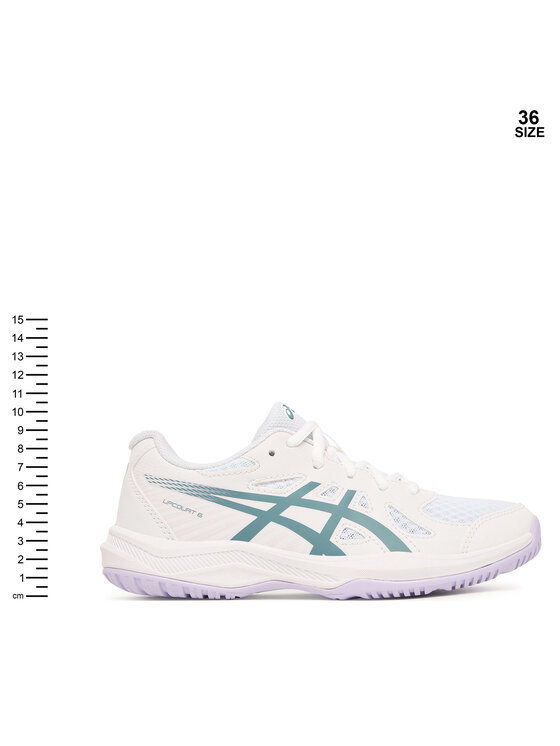 Asics Asics Buty halowe Upcourt 6 Gs 1074A045 Biały