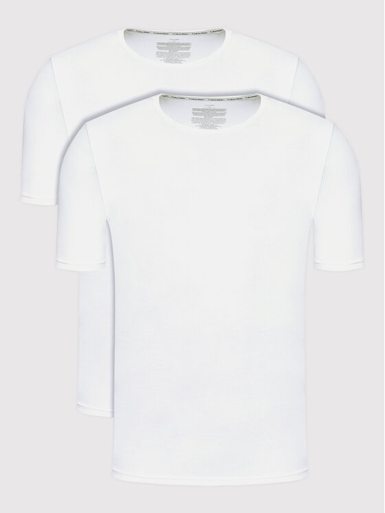 Férfi 2 póló készlet Calvin Klein Underwear, Méret: S, Fehér, 000NB1088A