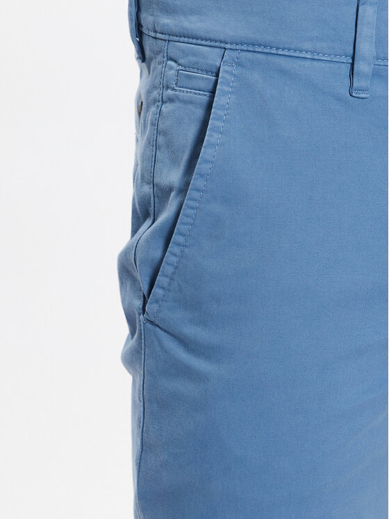 Pantaloni di tessuto 50470813 Blu Slim Fit