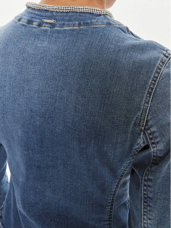Liu Jo Liu Jo Τζιν μπουφάν UA4196 D4448 Μπλε Regular Fit