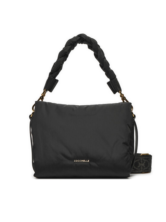 Geantă Coccinelle RT2 Boheme Puffy Nylon E1 RT2 58 01 01 Negru