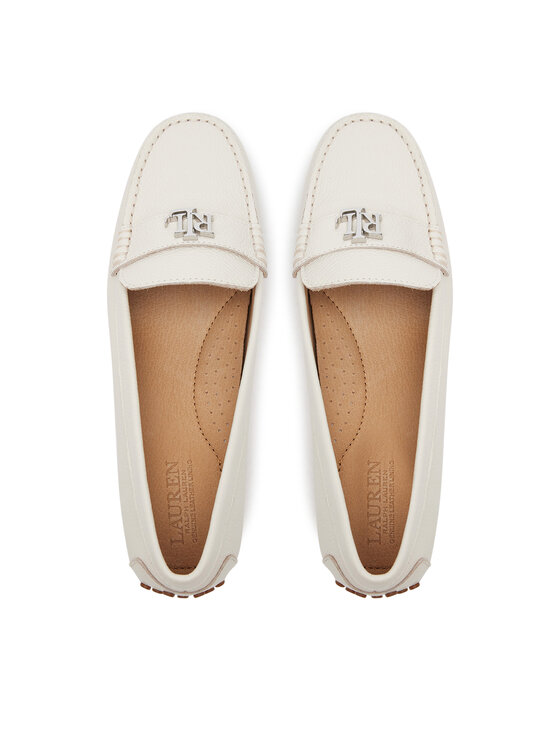 LAUREN RALPH LAUREN LAUREN RALPH LAUREN Mokasíny Barnsbury  802942768012 Bílá