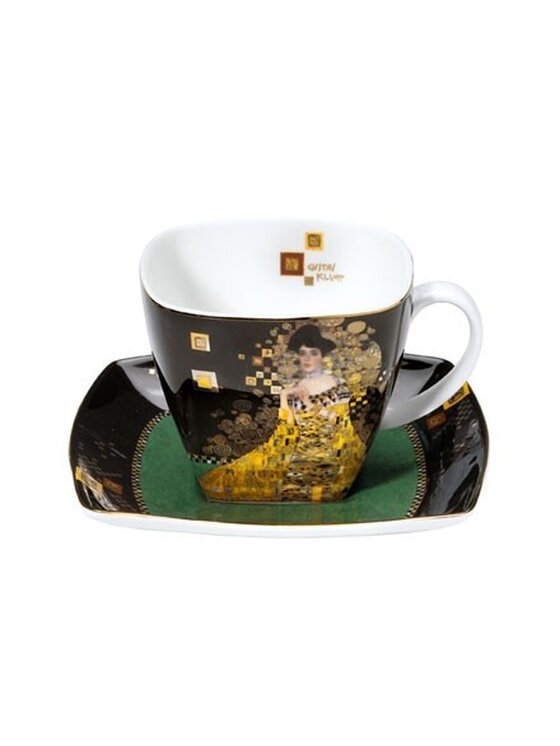 Goebel Goebel Filiżanka ze spodkiem G. Klimt - Adele Bloch-Bauer Kolorowy