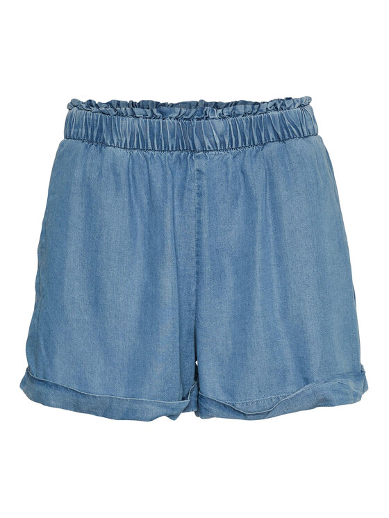 Vero Moda Шорти от плат 10283731 Син Regular Fit