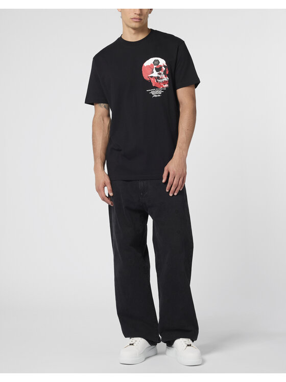 PHILIPP PLEIN PHILIPP PLEIN T-Shirt 28969 Czarny Regular Fit