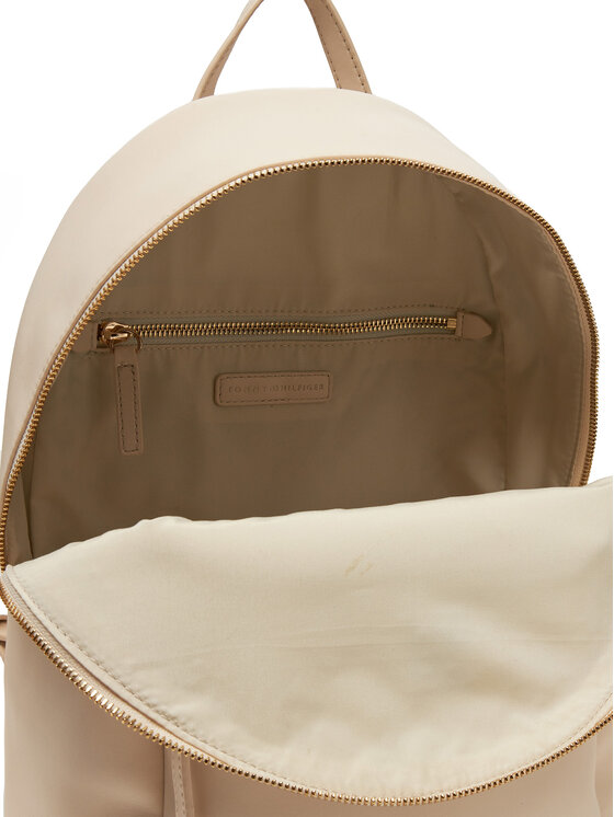 Tommy Hilfiger Tommy Hilfiger Ruksak Th Logotape Backpack AW0AW17163 Écru