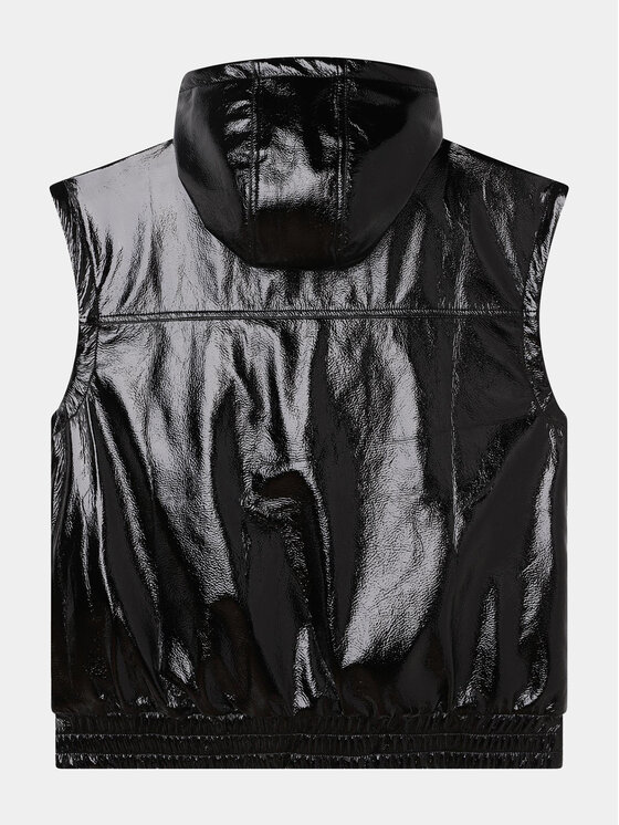 DKNY DKNY Gilet D36685 S Nero Regular Fit