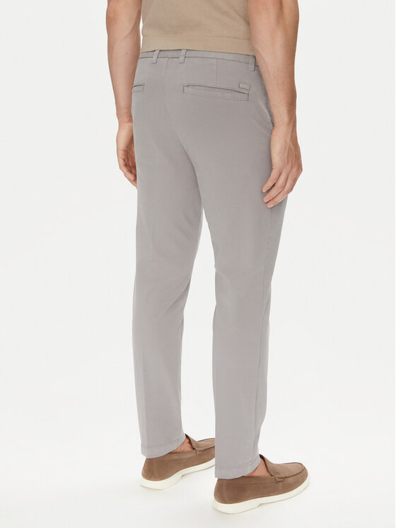 BOSS BOSS Chinosy H-Kane1 50543304 Szary Modern Fit