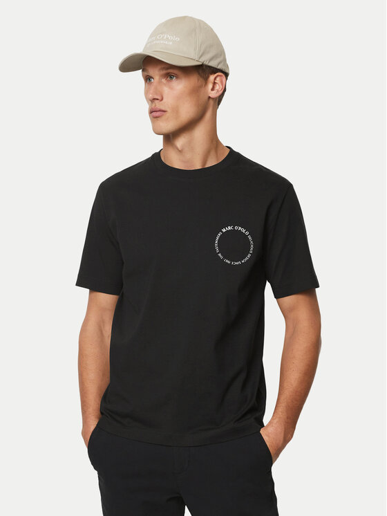Marc O'Polo Tricou 423 2012 51066 Negru Regular Fit