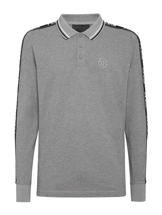 PHILIPP PLEIN PHILIPP PLEIN Polo 23807 Beżowy Regular Fit
