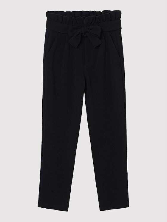 Pantaloni di tessuto 7559 Nero Regular Fit