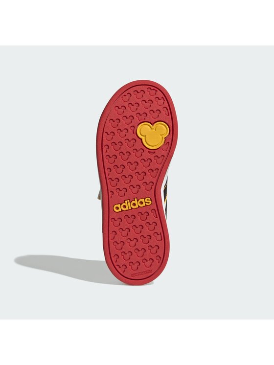 adidas adidas Snīkeri Grand Court Mickey El K JQ8067 Balts