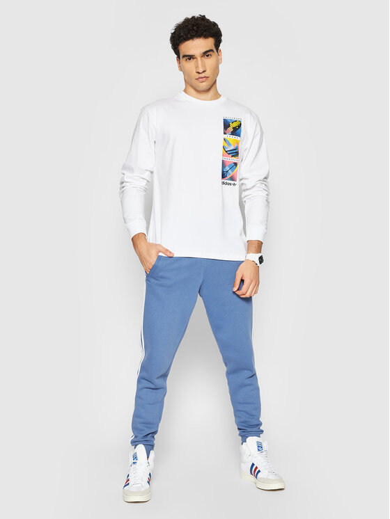 Longsleeve Summer Icons Tee H31312 Bianco Regular