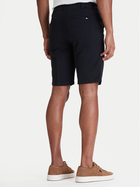 Quiksilver Quiksilver Szorty materiałowe Union Straight 20" EQYWS03916 Czarny Regular Fit