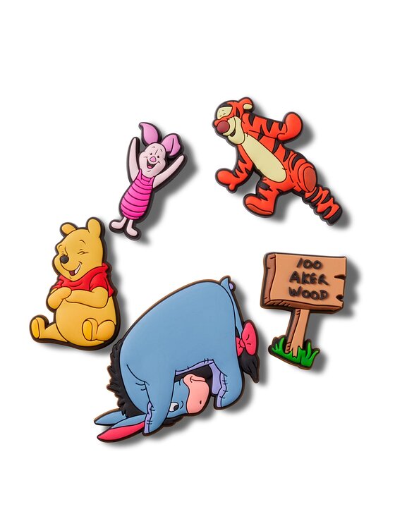 Crocs Crocs Apavu rotājums Winnie the Pooh 5 Pack 10011268 Daudzkrāsains