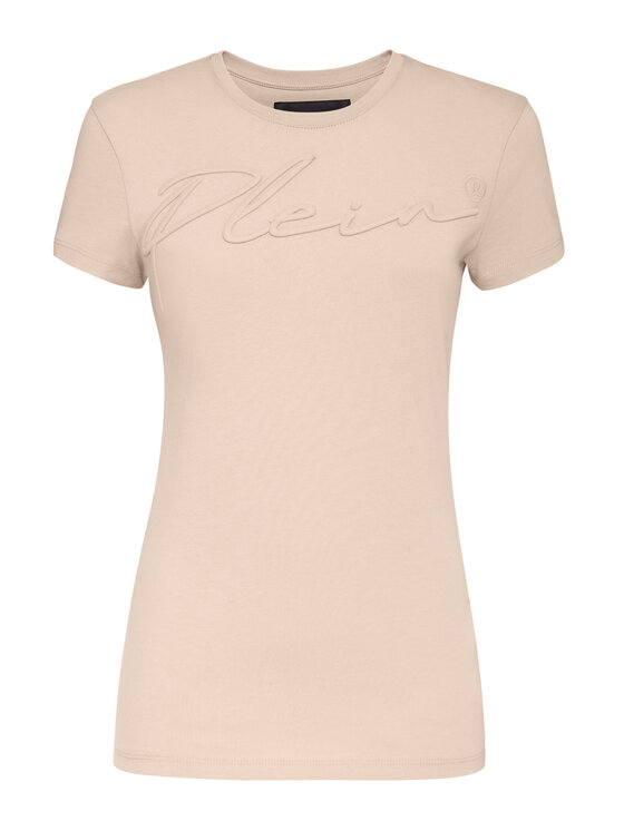 PHILIPP PLEIN PHILIPP PLEIN T-Shirt 7395 Beżowy