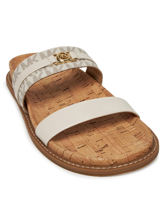 MICHAEL Michael Kors MICHAEL Michael Kors Şlapi Mandy 40S5MAFS3L Écru