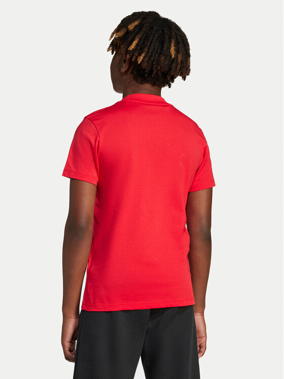 adidas adidas Tričko Essentials JC9664 Červená Regular Fit