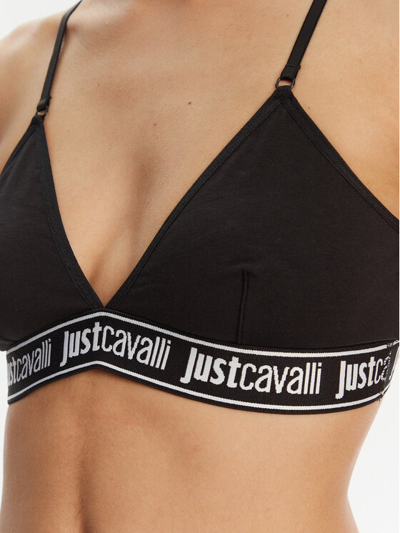 Just Cavalli Just Cavalli Podprsenka Bralette 78PAJU03 CJUT2 Černá
