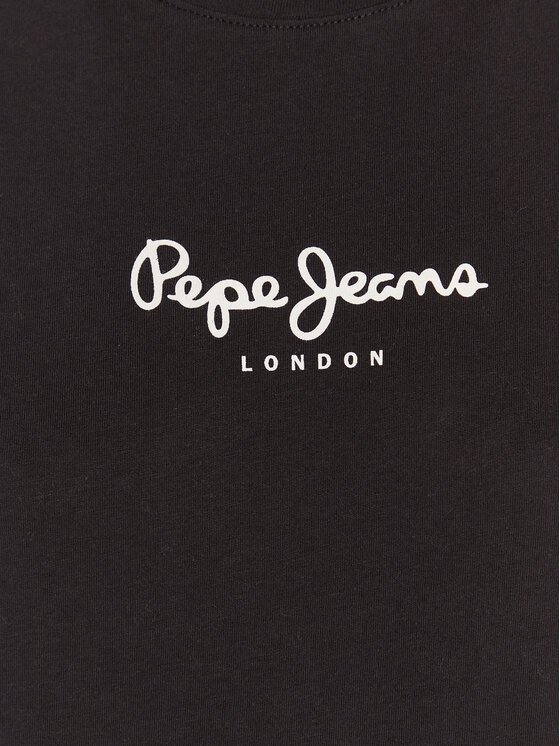 Pepe Jeans Pepe Jeans T-Shirt Camila PL505292 Černá Regular Fit