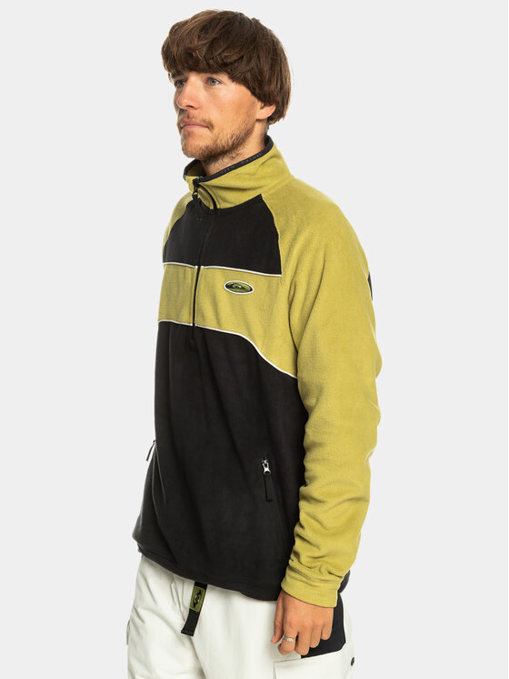 Quiksilver Quiksilver Felpa di pile Powder Chaser H Otlr EQYFT04782 Nero Regular Fit