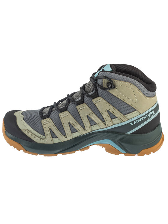 Salomon Salomon Buty wspinaczkowe X-Adventure Recon GTX W Zielony